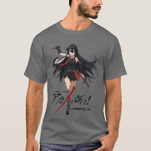 Akame ga Kill Red Eyes Schwert T-Shirt