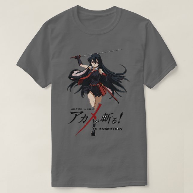 Akame ga tötet Red Eyes Sword T-Shirt (Design vorne)