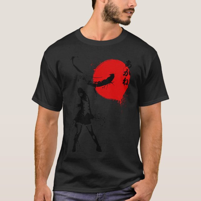 Akane - ikonische Pose T-Shirt (Vorderseite)