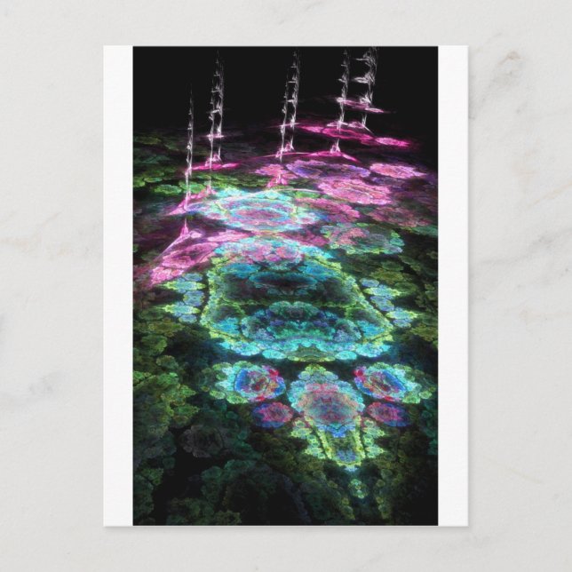 Akasha Platten Postkarte (Vorderseite)