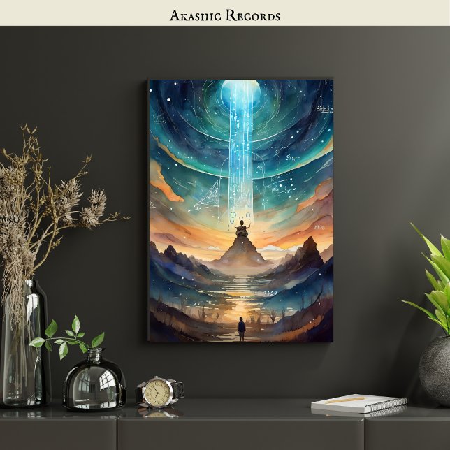 Akashic Platten Astral Travel OBE Lucid Dreaming Poster (Von Creator hochgeladen)