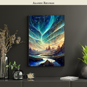 Akashic Platten Astral Travel OBE Lucid Dreaming Poster