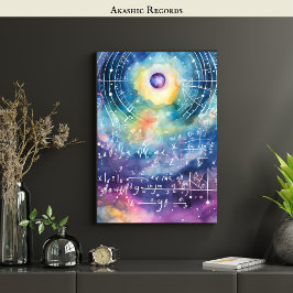 Akashic Platten Astral Travel OBE Lucid Dreaming Poster