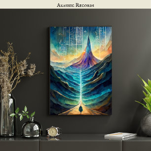 Akashic Platten Astral Travel OBE Lucid Dreaming Poster