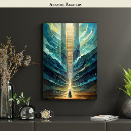 Akashic Platten Astral Travel OBE Lucid Dreaming Poster