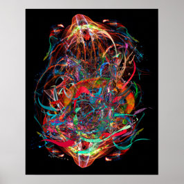 AKASHIC-PLATTEN im Bewusstsein des Kosmos-Posters Poster