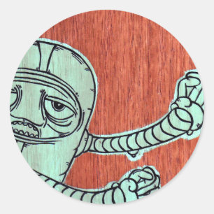 AKAYO1 RUNDER AUFKLEBER