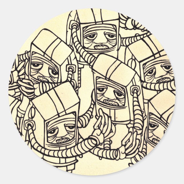 AKAYO1 RUNDER AUFKLEBER (Vorderseite)