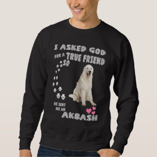 Akbash Hund Mama Vater, Coban Kopegi Puppy, Niedli Sweatshirt