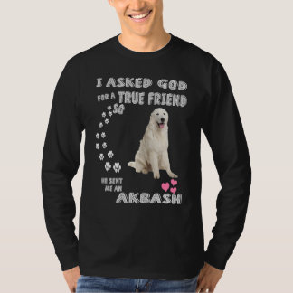 Akbash Hund Mama Vater, Coban Kopegi Puppy, Niedli T-Shirt