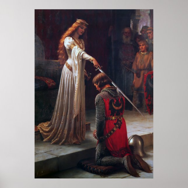 Akcolade - Edmund Blair Leighton Poster (Vorne)
