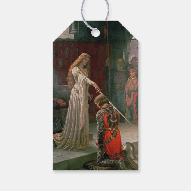 Akcolade (von Edmond Blair Leighton) Geschenkanhänger (Vorderseite)