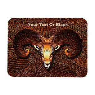 Akedah - Ram's Head Magnet