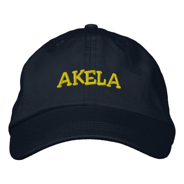 AKELA BESTICKTE KAPPE (Vorderseite)