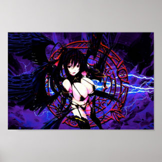 Akeno High School DxD Poster
