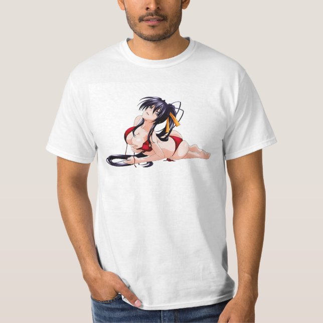 Akeno Himejima Sexy T-Shirt (Vorderseite)