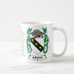 Akers, Ursprung, Bedeutung und das Wappen Tasse