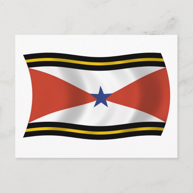 Akha People Flag Postkarte (Vorderseite)