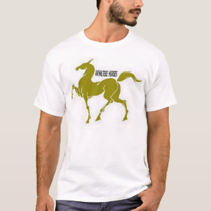 Akhal teke Pferd des Goldkunstreiters T-Shirt