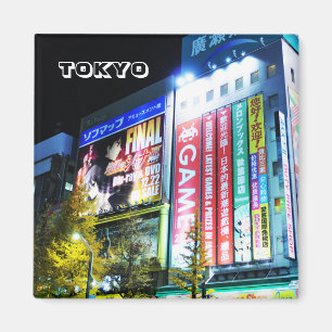 Akihabara (Electric City) in Tokio, Japan Magnet