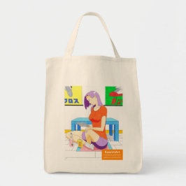 Akiko auf Zuhause Tote Bag Tragetasche