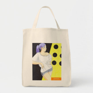 Akiko Hollywood Grocery Tote Bag Tragetasche