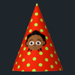 Akili Birthday Party Hat Partyhütchen<br><div class="desc">Feiern Sie den besonderen Tag Ihres Kindes mit Party-Hüten mit Akili und Freunden!</div>