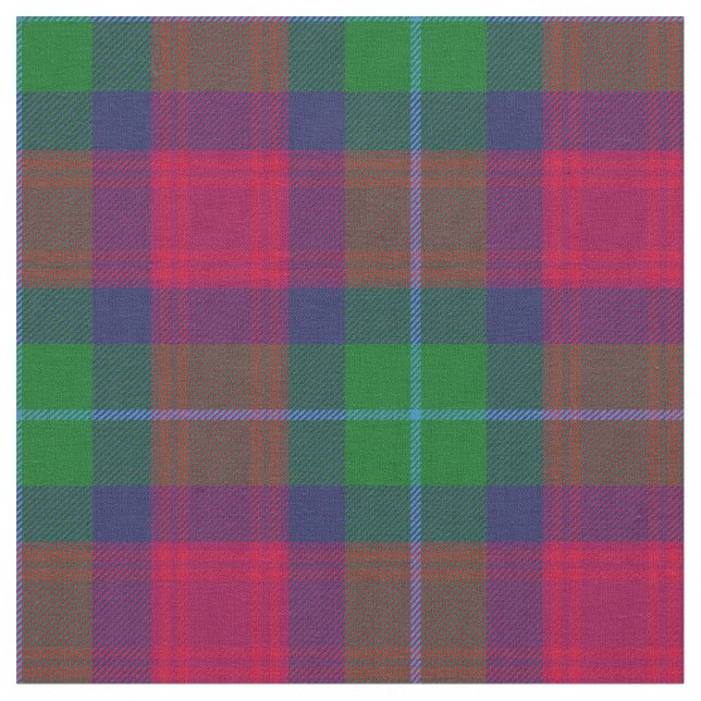 Akins Tartan-Druck Stoff (Nahaufnahme)