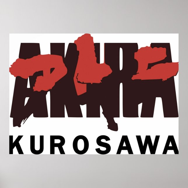 Akira Kurosawa Poster (Vorne)