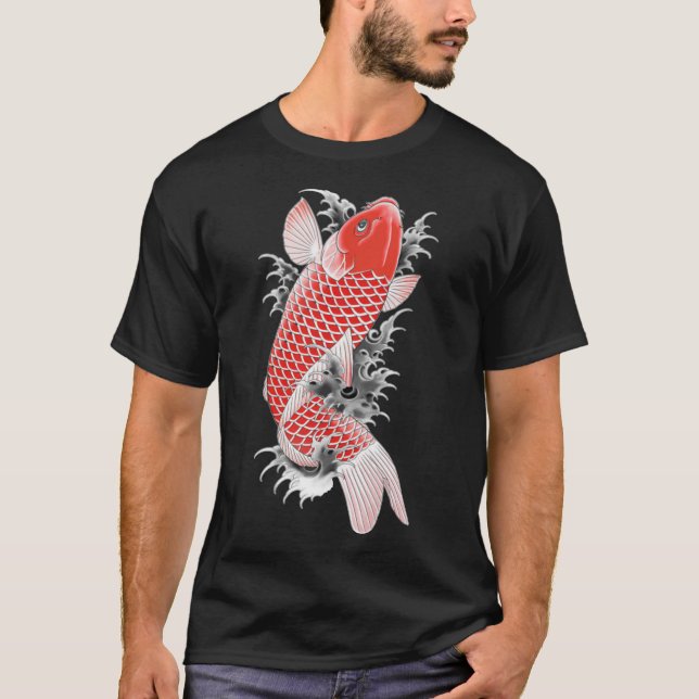 Akira Nishikiyama Koi Yakuza Classic T - Shirt (Vorderseite)