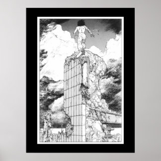 Akira Shima Tetsuo Manga Poster