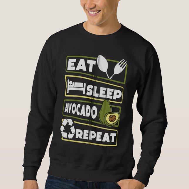 Akiras Fudoavocado Tree Mexico Obstenzüchter Sweatshirt (Vorderseite)