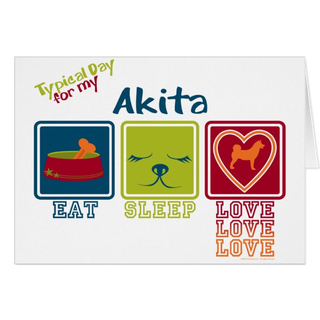 Akita (Vorderseite (Horizontal))