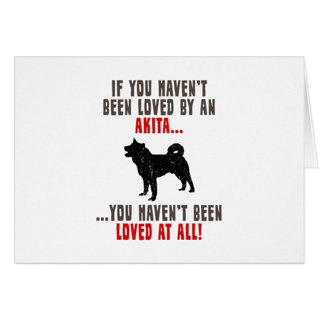 Akita (Vorderseite (Horizontal))