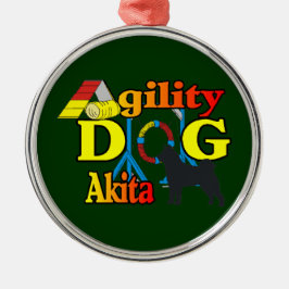akita_Agility Ornament Aus Metall
