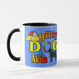 Akita Agility Tasse