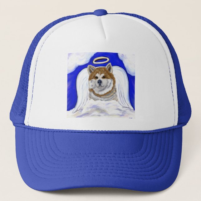 Akita Angel Truckerkappe (Vorderseite)