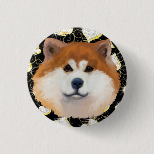 AKITA        BUTTON