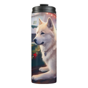 Akita Christmas Cruise: Pawsome Holiday Delight Thermosbecher