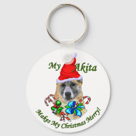 Akita Christmas Geschenke Schlüsselanhänger