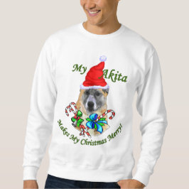 Akita Christmas Geschenke Sweatshirt