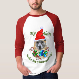 Akita Christmas Geschenke T-Shirt