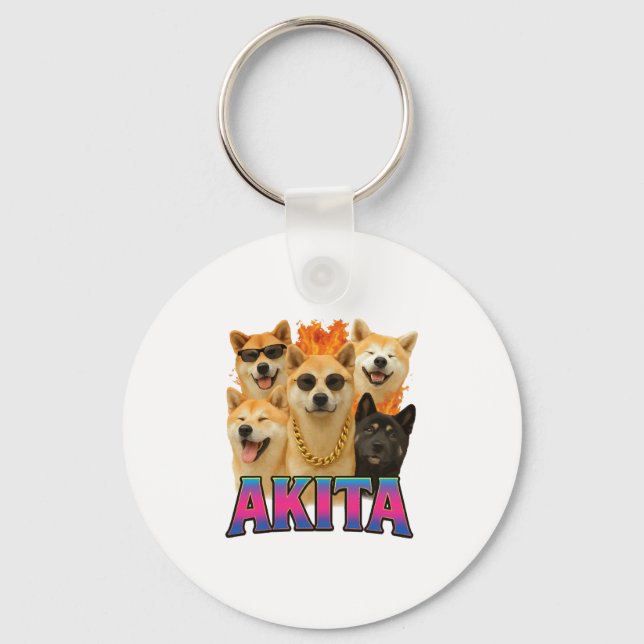 Akita Copy Schlüsselanhänger (Vorderseite)