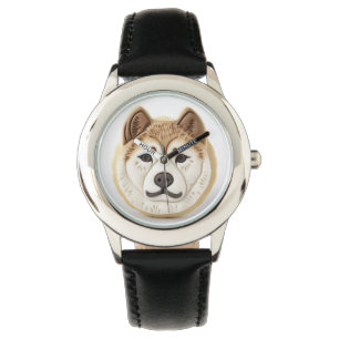 Akita Dog 3D Inspiriert Armbanduhr