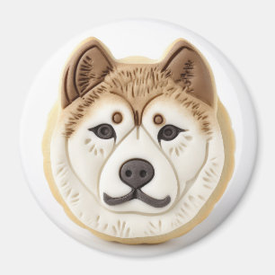 Akita Dog 3D Inspiriert Magnet