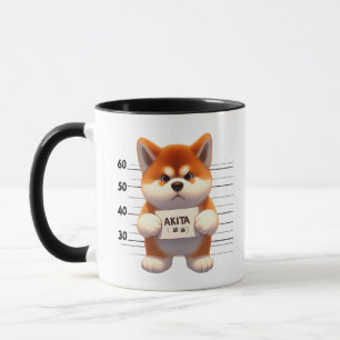 Akita Dog Leben ist besser mit einem Hund Tasse