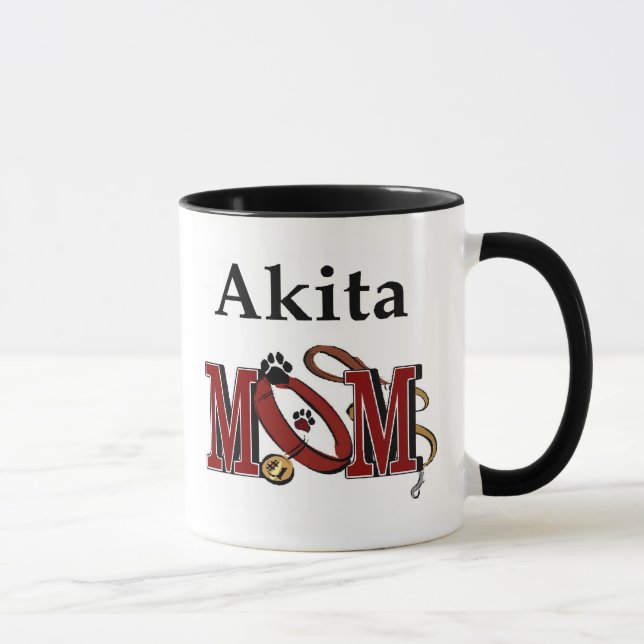 Akita Dog MAMA Tasse (Rechts)