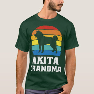Akita Dog Oma Pet Animal Lover Mother's and Fa T-Shirt