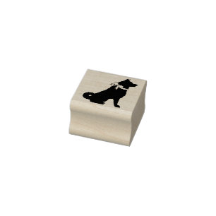 Akita Dog Puppy Gummistempel