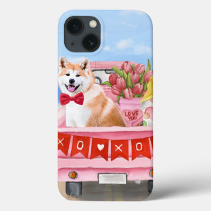 Akita Dog Valentine's Day Lkw Herz Case-Mate iPhone Hülle